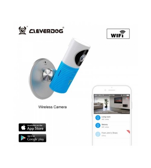 Clever Dog Smart Camera CCTV 90 degree